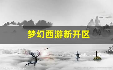 梦幻西游新开区(梦幻西游新开区时间表20